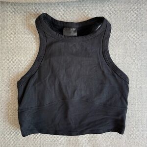 Lululemon high neck long lined sports bra